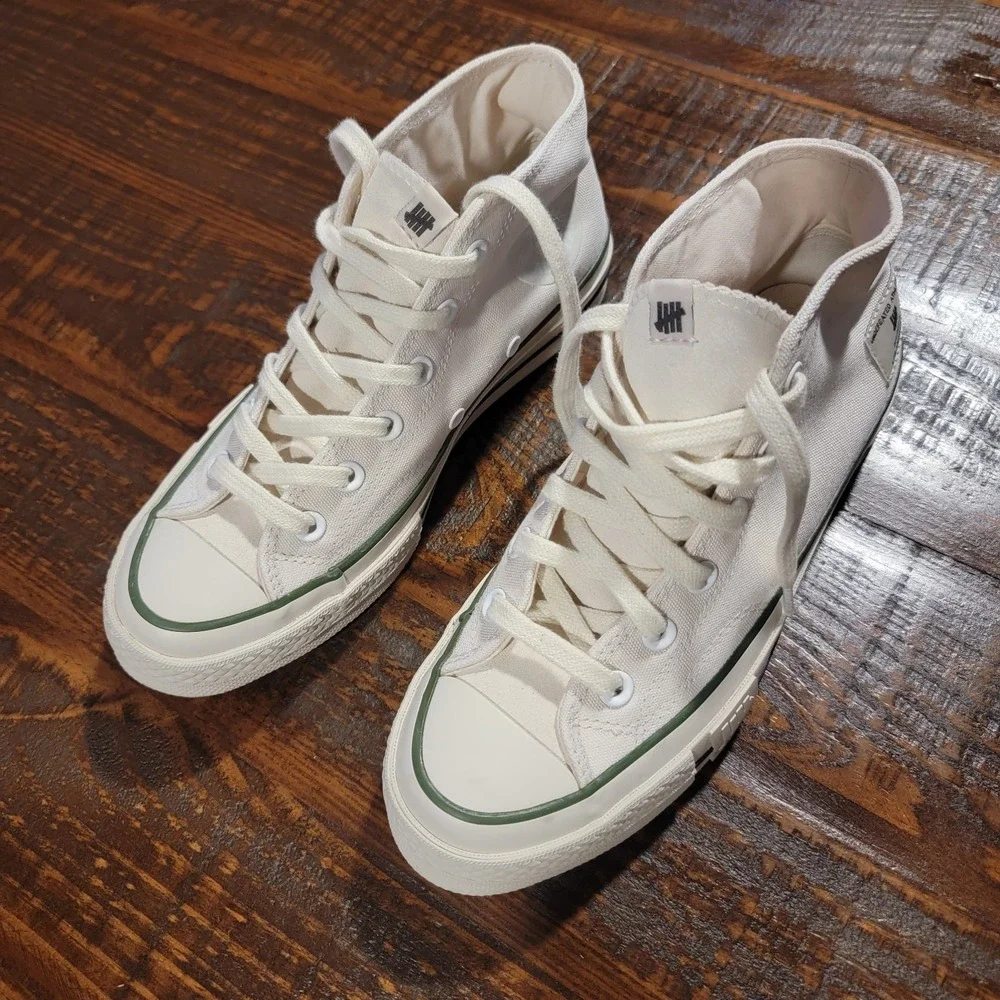 Converse Undefeated x Chuck 70 Mid Parchment Chive - A00670C Mens 5.5 Womens 7.5